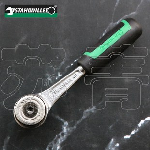 德国原装达威力STAHLWILLE双向手动细齿棘轮扳手 411系列 1/4英寸