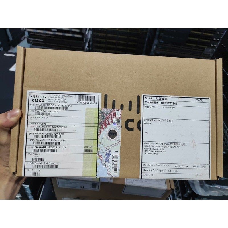 思科 C9300-NM-8X 全 现货 原装正品 需要了联