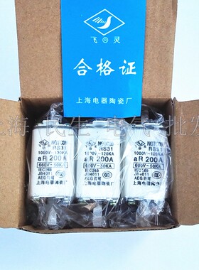 RS31 NGTC00 aR200A高分断过载保护快速熔断器 NGTCOO 陶瓷保险丝