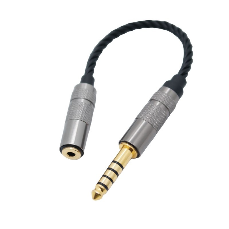 中山臻声ZX300A HiFiman 4.4公转2.5母平衡音频转接线互换