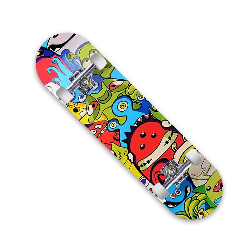 双翘四轮滑板初学者成人枫木凹板男女生青少年刷街滑板车