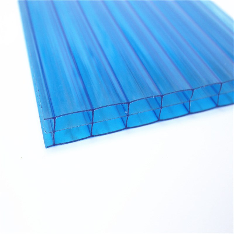 加硬三层中空pc阳光板采光板 北方 蔬菜大棚温室暖棚聚碳酸酯PC阳