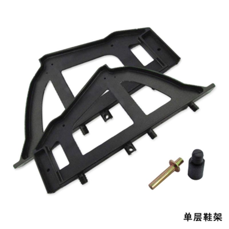 小户型客厅鞋柜配件支架组装鞋柜侧安装架子单层双层三层鞋架配件