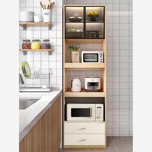 高餐边柜厨房高柜储物柜酒柜一体靠墙电器柜餐柜碗柜菜柜碗橱茶水