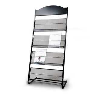 杂志架放宣传单页资料报刊架书报纸收纳置物落地展示架子健康教育