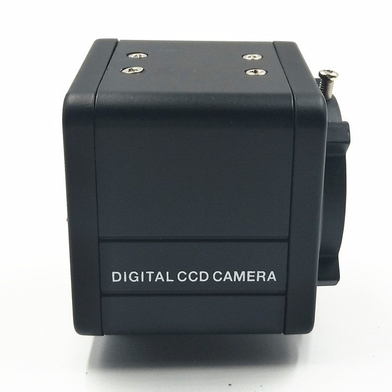 高清免驱动S摄像头模组模拟监控摄像机工业小外壳可配M12CS镜头