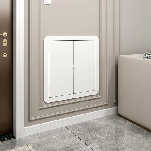 墙面开关检修洞口遮挡盖板暖气装饰弱电箱遮挡门地暖分水器遮挡罩