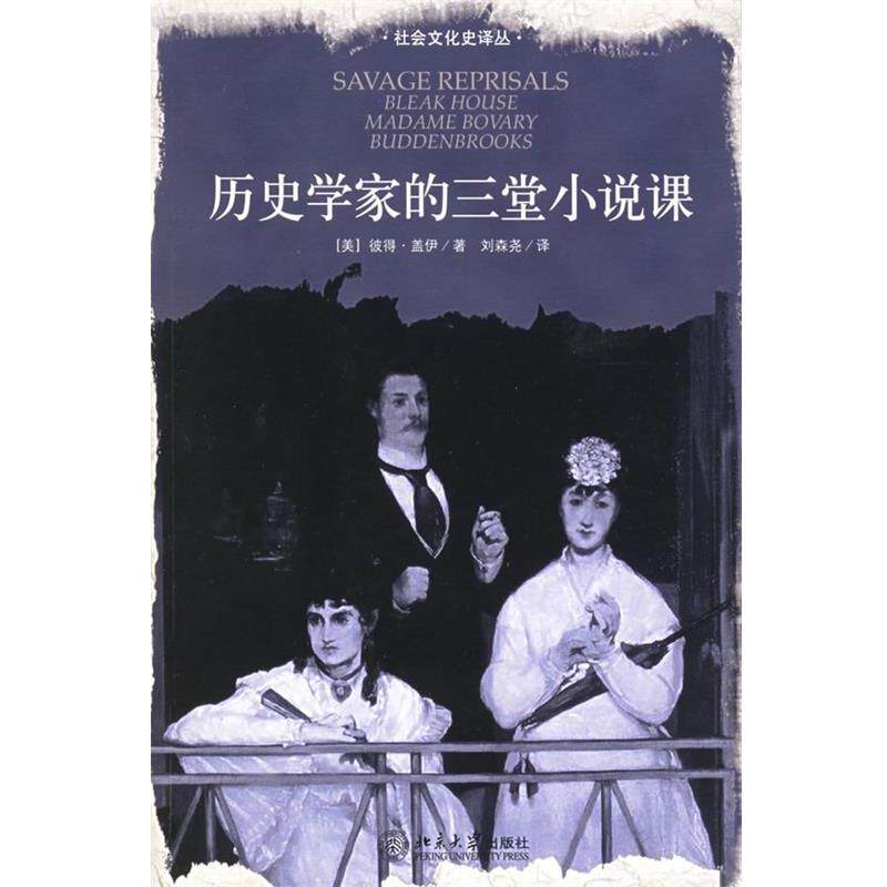 【正版书籍】 历史学家的三堂小说课 (美)盖伊　著,刘森尧　译 北京大学出版社