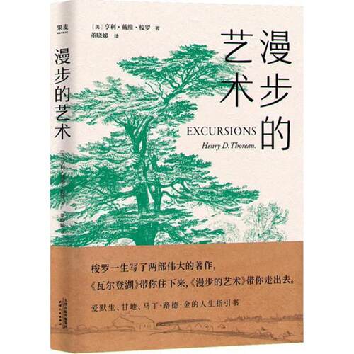 【正版书籍】 漫步的艺术 (美)亨利·戴维·梭罗(Henry David Thoreau) 著,董晓娣 译 天津人民出版社