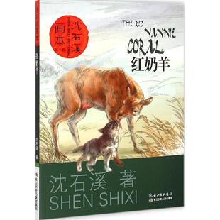 【正版书籍】 沈石溪画本 辑:红奶羊 沈石溪 著,起点插画 绘 长江少年儿童出版社