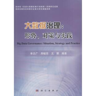 【正版书籍】 大数据治理:形势、对策与实践 单志广,房毓菲,王娜 著 科学出版社