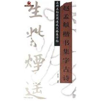 【正版书籍】 赵孟頫楷书集字古诗 名碑名帖实用速成大格集字帖 聂文豪　编著 江西美术出版社有限责任公司