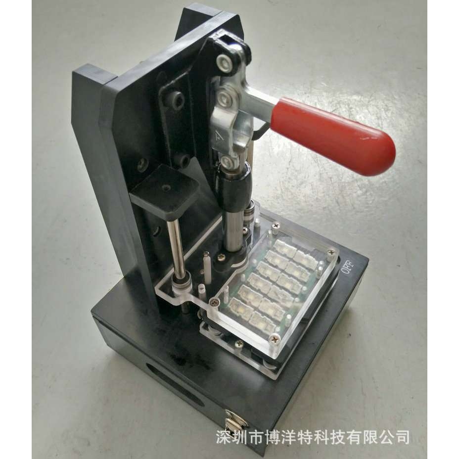 PCB电路板工装夹具烧录测试架手动多功能快速测试治具加工定 制