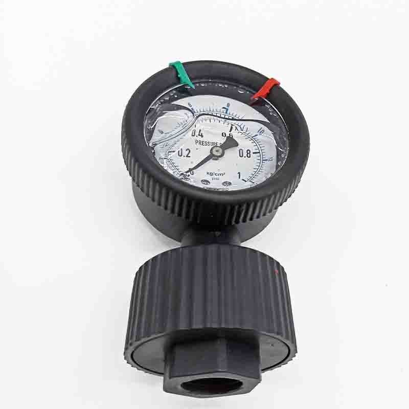 电镀过滤机隔膜压力表过滤器配件胜川宝三川宏国宝美宝塑宝通用