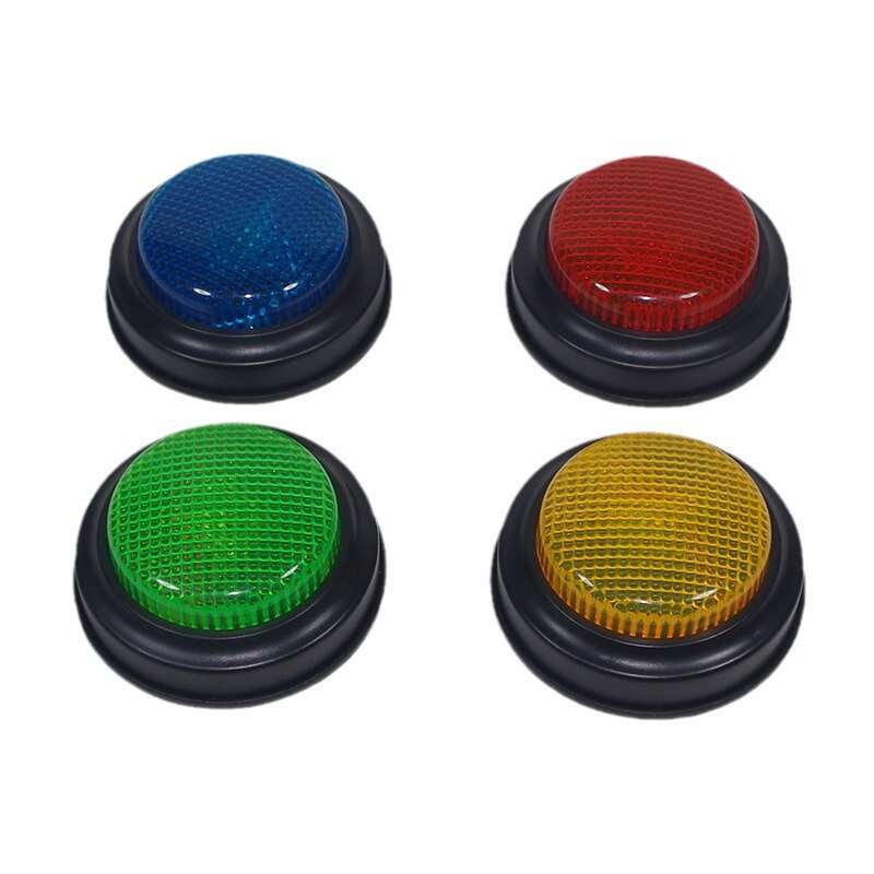 儿童益智抢答器/蜂鸣器课堂知识竞赛手按铃游戏抢答玩具