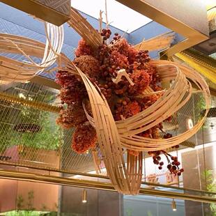 手工竹排竹条 长3米宽30公分 花艺婚庆装饰创意吊顶设计