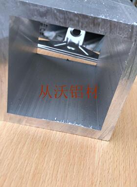 100x100x5mmm铝合金方管铝通正方形方管支撑立柱工业铝材厚壁铝管