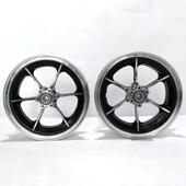 摩托车KXD小型跑车轮毂8寸轮圈前后轮毂