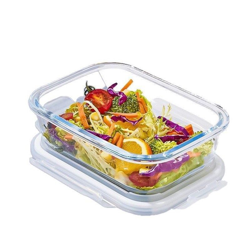 饭盒可进微波炉耐热玻璃保鲜盒上班族专用便当盒透明圆形保鲜碗,餐饮具,保鲜盒,淘宝优惠券,粉丝福利购,淘宝优惠卷