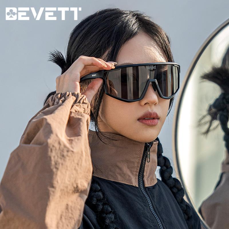 BEVETT骑行眼镜专业户外运动自行车公路车防风登山近视护目镜男女