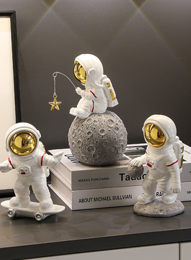 太空人入户玄关装饰品太空人摆件家居饰品客厅酒柜电视柜轻奢高档