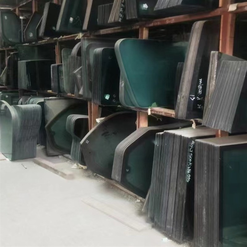 鑫豪XH90L挖掘机挖机驾驶室钢化玻璃前后挡风左推门下后侧右大