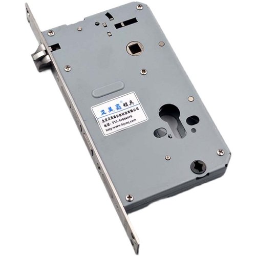 正美嘉指纹锁智能锁双快双活加宽锁体240X24-7068导向片尺寸大全