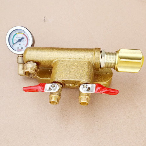 除尘雾炮机打药泵头高压柱塞泵配件排水仓排水室出水室空气瓶总成