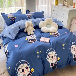 被套单件学生宿舍单人150x200x230薄夏季 水洗棉儿童卡通被罩被单