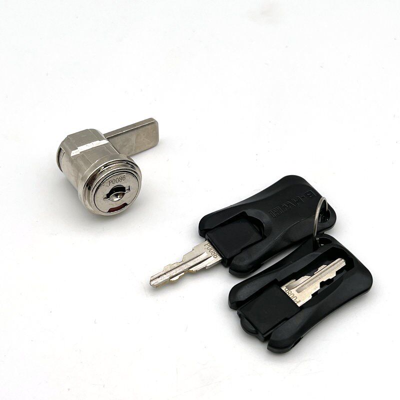 B-HWEI震旦柜专用锁 带指示口舌锁 钢质柜红绿显示档案柜文件柜锁