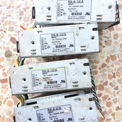 原装拆机日本LAMBDA RS-8-12/A RS-8-12电源 100V输入 出12V 1.3A