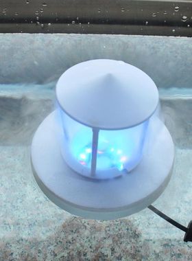 升级大雾鱼缸鱼池雾水雾器深水漂浮款假山流水盆景加湿器造雾器