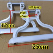 加厚塑料支架铝合金暖气片支架片腿带滑轮加水散热器底座