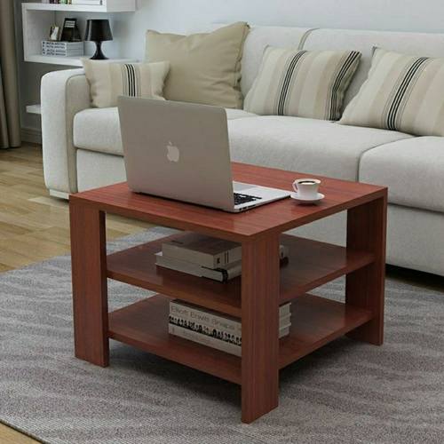 正方形三层小茶几客厅小方桌咖啡桌阅览桌出租房床头柜