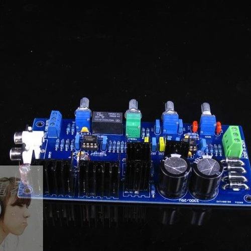 功放DIY升级 前级音调板 OPA2604发烧运放 音调老旧功放升级R