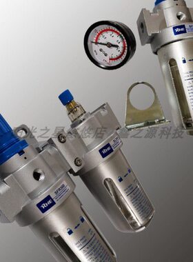 人和气动RHE气源二联件调压阀过滤油雾器 SFC SFR SL 200 300 400
