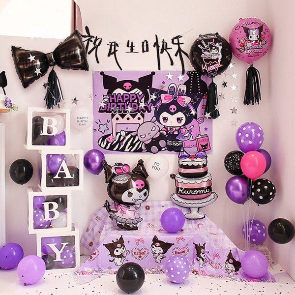 库洛米生日布置气球十岁女童女孩儿童场景装饰网红派对背景墙三岁,节庆用品/礼品,装扮布置套餐,淘宝优惠券,粉丝福利购,淘宝优惠卷