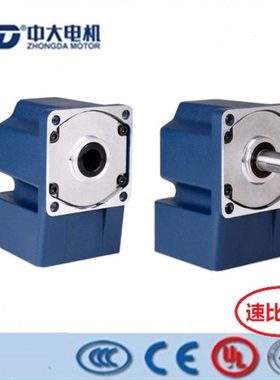 ZD中大交直流直角减速电机 4GN25 80MM中空RC/实心轴RT直角减速机