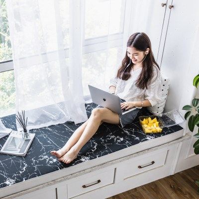 北欧大理石飘窗垫窗台垫现代简约榻榻米坐垫四季通用阳台垫子定做,居家布艺,飘窗垫,淘宝优惠券,粉丝福利购,淘宝优惠卷
