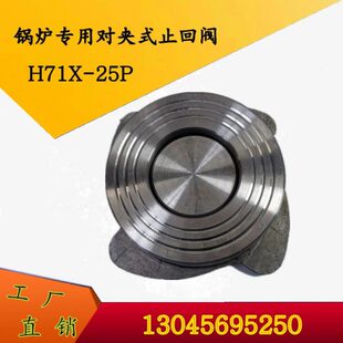 蒸汽 锅炉专用对夹式止回阀  H71X-25P 带四边止回阀 DN25 40 50