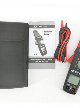 中心-260数字交流/DC钳形表数字钳形表采样率: 2次/秒Center260