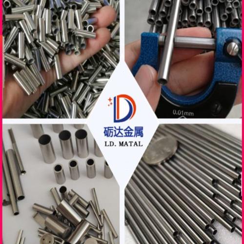 304不锈钢毛细管金属空心管薄壁精密管切割加工0.5 3 5 6 8 10mm