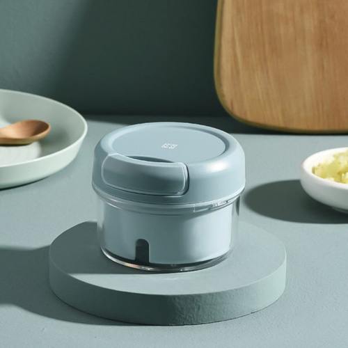 厨房多功能切菜器手动剁辣椒切菜机婴儿辅食拉蒜搅蒜泥剁菜绞肉机