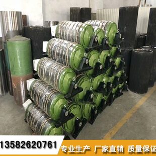 滚筒电机输送机辊筒托轮皮带机包胶滚筒传送带传动改向电动滚筒厂
