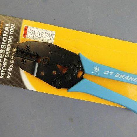 美国CT电子工具棘轮压线钳端子钳冷压钳裸线钳手动压接钳CT-301N