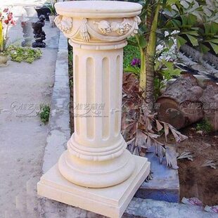 欧式现代家居花架装饰品欧式工艺品花瓶罗马柱底座工艺摆设摆件