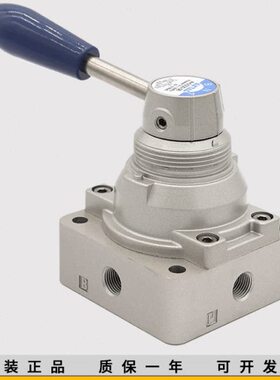 亚德客气动开关手转气阀气缸手动手扳换向阀4HV210-08/230/310SL