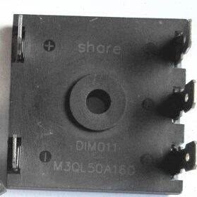 M3QL50A160 5脚 三相整流桥  50A1600V 全新 现货 体积42×42×6