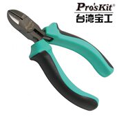 剪钳 737 斜嘴钳子 偏口钳 4.5寸双色精密斜口钳 台湾宝工