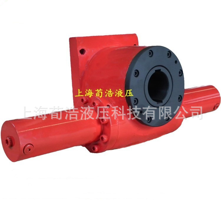 单齿条摆动油缸大扭矩齿轮齿条摆动液压缸船舶使用旋转油缸